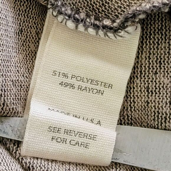 Gilded Intent Cardigan Sweater Womens Sz S‎ Gray Duster Longline Asymmetrical - Picture 9 of 9